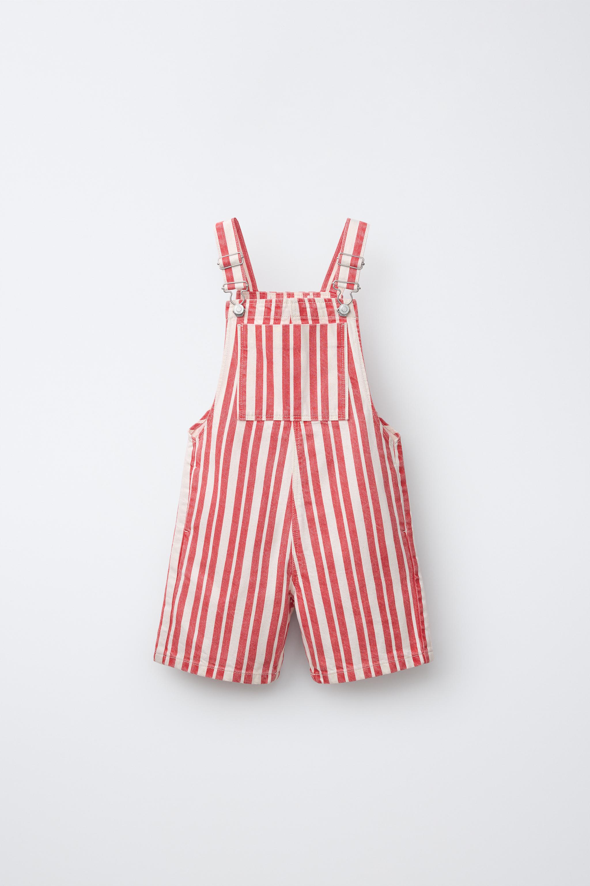 STRIPED SNOOPY PEANUTS™ TWILL OVERALLS